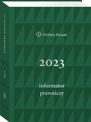 Informator Prawniczy 2023 zielony A5