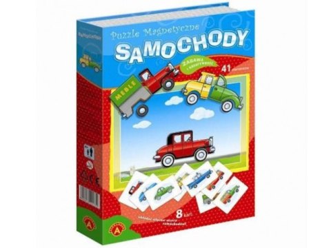 Puzzle "magnetyczne" ALEXANDER Samochody