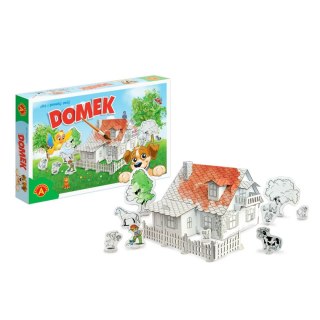 Domek do malowania z pieskiem