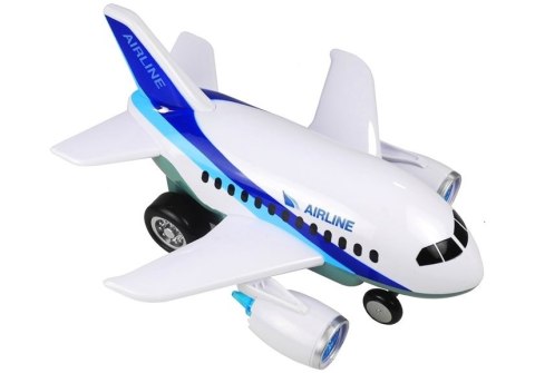 Duży Samolot Boeing Airplane Światło Dźwięk 33 cm