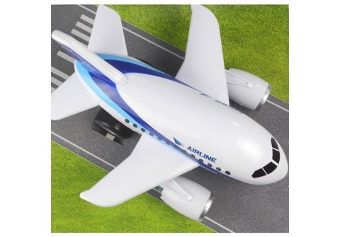 Duży Samolot Boeing Airplane Światło Dźwięk 33 cm