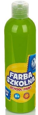 Farba szkolna ASTRA 250ml - limonkowa