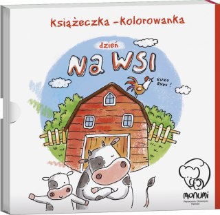 Kolorowanka Harmonijkowa Książeczka Dzień Na Wsi