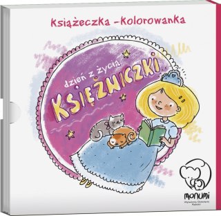 Kolorowanka Harmonijkowa Książeczka Dzień Z Życia Księżniczki