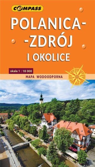 Mapa kieszonkowa - Polanica-Zdrój 1:18 000