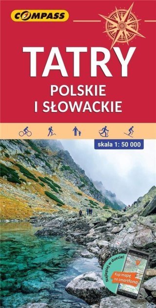 Mapa tur. - Tatry Polskie i Słowackie 1:50 000