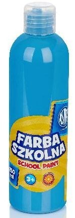 Farba szkolna Astra 250 ml - niebieska