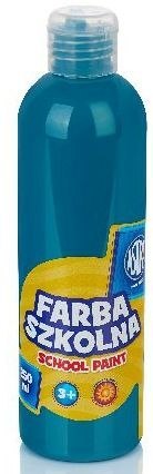 Farba szkolna Astra 250 ml - turkusowa