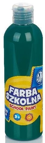 Farba szkolna Astra 250 ml - zielona ciemna