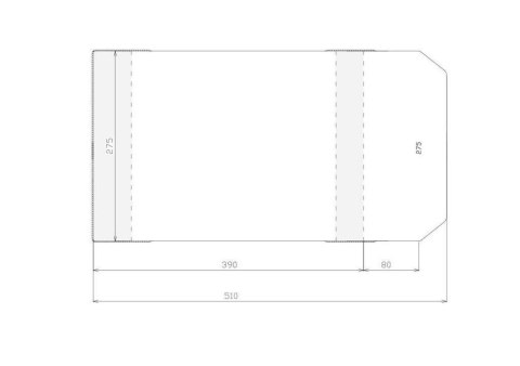 Okładka regulowana 275x470mm (50szt)