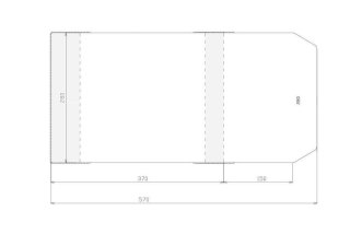 Okładka regulowana 280x520mm (50szt)