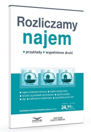 Rozliczamy najem. Przykłady, wypełnione druki