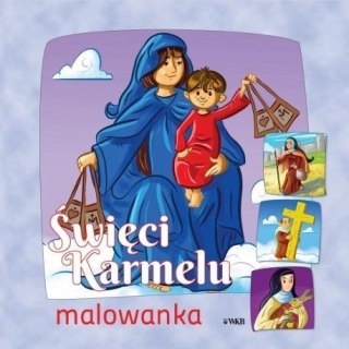 Święci Karmelu. Malowanka