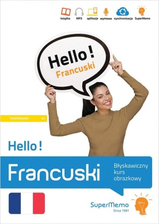 Hello! Francuski. Błyskawiczny kurs obrazkowy A1