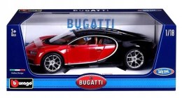 Bugatti Chiron 1:18 czerwony BBURAGO