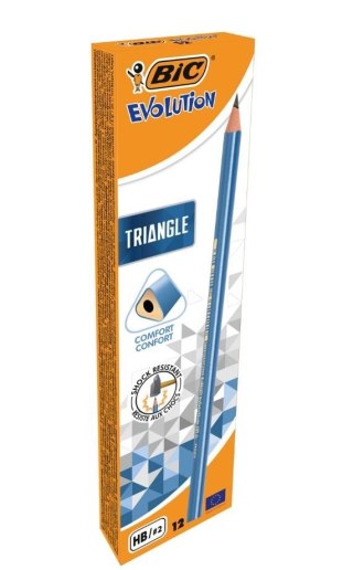 Ołówek Evolution Triangle trójkątny (12szt) BIC