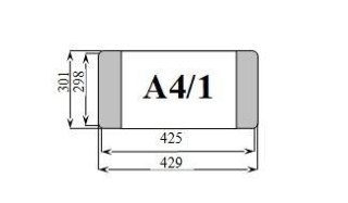 Okładka książkowa stała A4/1 (25szt) D&D