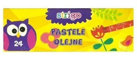 Pastele olejne 24 kolory STRIGO