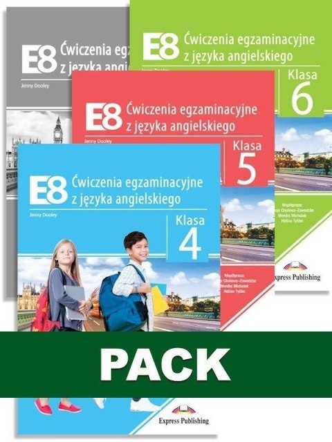 E8. Ćwiczenia egzaminacyjne SP 4-6 + klucz PACK