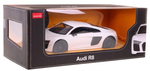 Autko R/C Audi R8 Biały 1:24 RASTAR