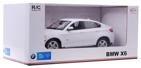 BMW X6 białe RASTAR model 1:14 Zdalnie sterowane Auto SUV + pilot 2,4 GHz