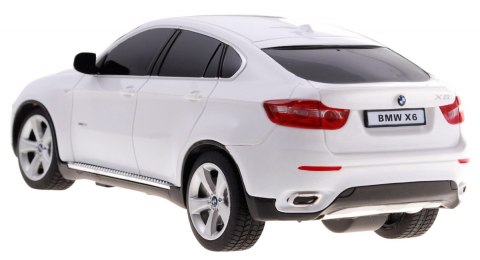 BMW X6 białe RASTAR model 1:24 Zdalnie sterowane Auto SUV + pilot