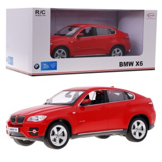 BMW X6 czerwone RASTAR model 1:14 Zdalnie sterowane Auto SUV + pilot 2,4 GHz