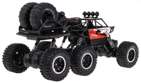 Auto 1:14 Crawler 6x6 R/C 2 4G Czerwone