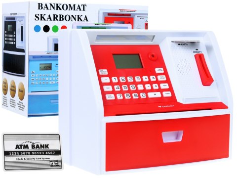 Polski Bankier Monety - XL Skarbonka LCD Bankomat