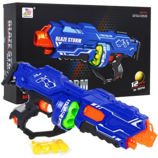 Blaze Storm Pistolet Niebieski 12 Kulek