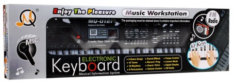 Keyboard MQ-012FM SYNTEZATOR - ORGANY  z RADIEM FM