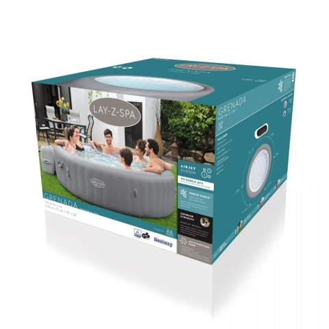 Lay-Z-Spa Grenada Jacuzzi BESTWAY