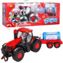 Wesoły Bańkowy Traktor jeździ, gra i puszcza bańki