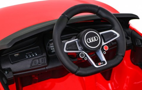 AUDI R8 AUTO NA AKUMULATOR pilot EVA LED Czerwony