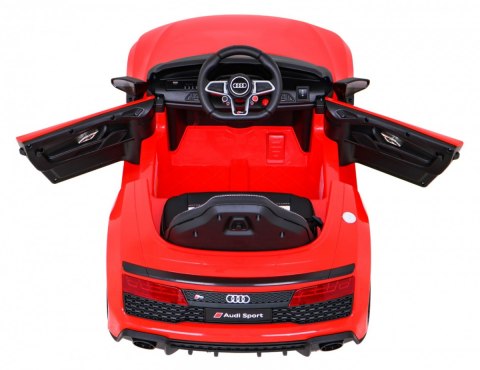 AUDI R8 AUTO NA AKUMULATOR pilot EVA LED Czerwony