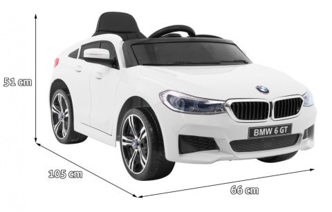 Auto na akumulator BMW 6 GT Biały