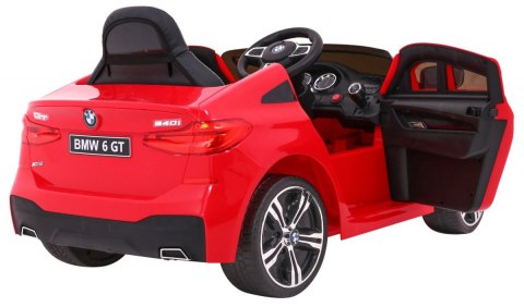 Auto na akumulator BMW 6 GT Czerwony