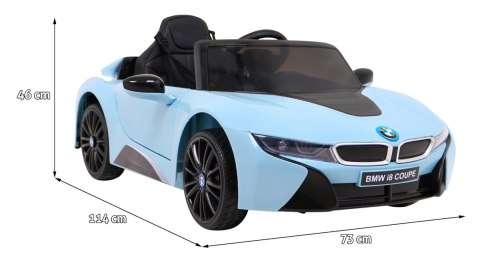 Pojazd BMW I8 LIFT Niebieski