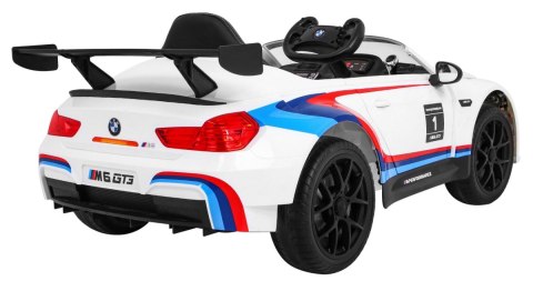 Auto na akumulator BMW M6 GT3 Biały