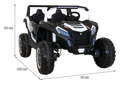 Ogromny buggy na akumulator atv racing dla dwóch dzieci 4x200w 24v