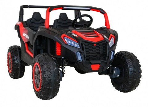 Ogromny buggy na akumulator atv racing dla 2 dzieci 4x200w 24v 4x4 led