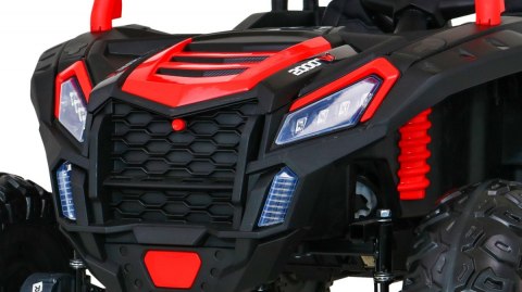 Ogromny buggy na akumulator atv racing dla 2 dzieci 4x200w 24v 4x4 led