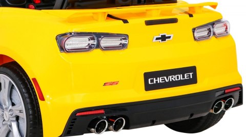 Chevrolet Camaro 2SS na akumulator Żółty + Pilot + Koła EVA + Wolny Start + Dźwięki Światła