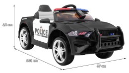 Auto na akumulator Policyjne Pojazd GT Sport Police Koła Eva