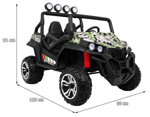 Pojazd Grand Buggy 4x4 STRONG LIFT Moro 24V!