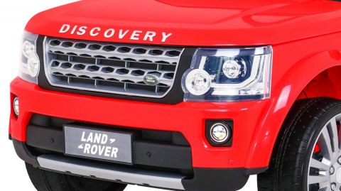 Pojazd Land Rover Discovery Czerwony