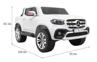 Pojazd Mercedes Benz X-Class MP4 Biały