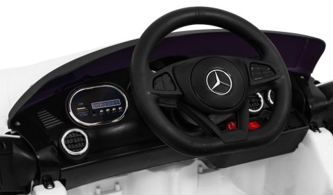 Auto na akumulator MERCEDES BENZ GT BIAŁY