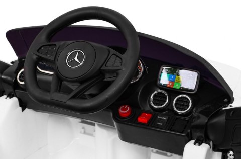 Auto na akumulator MERCEDES BENZ GT BIAŁY