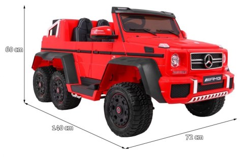 Auto Na Akumulator Dla Dzieci Mercedes 6x6